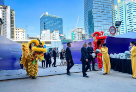 Lễ cất nóc toà nhà phức hợp Marina Central