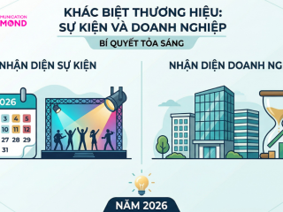 Sự Khác Biệt Giữa Nhận Diện Thương Hiệu Sự Kiện Và Nhận Diện Doanh Nghiệp: Bí Mật Để Tỏa Sáng Năm 2026