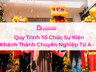Quy Trình Tổ chức Sự Kiện Khánh Thành Chuyên Nghiệp Từ A - Z