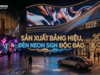 Sản Xuất Bảng Hiệu, Đèn Neon Sign Độc Đáo: Đột Phá Nhận Diện Thương Hiệu 2026