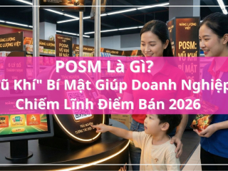 POSM Là Gì? "Vũ Khí" Bí Mật Giúp Doanh Nghiệp Chiếm Lĩnh Điểm Bán 2026
