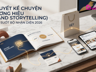 Bí Quyết Kể Chuyện Thương Hiệu (Brand Storytelling) Xuyên Suốt Bộ Nhận Diện 2026