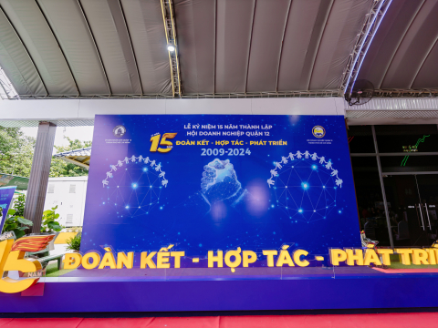 KỈ NIỆM 15 NĂM HỘI DOANH NGHIỆP QUẬN 12