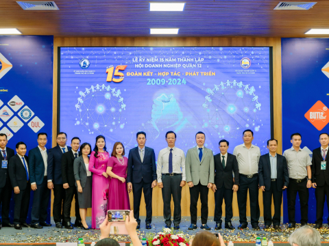KỈ NIỆM 15 NĂM HỘI DOANH NGHIỆP QUẬN 12
