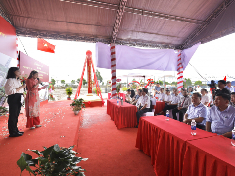 Lễ động thổ công ty Honesty Lighting Vietnam factory