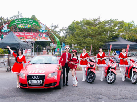 ROADSHOW XE ĐẠP XE MÁY DO DIAMOND TỔ CHỨC