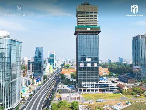 Lễ cất nóc toà nhà phức hợp Marina Central