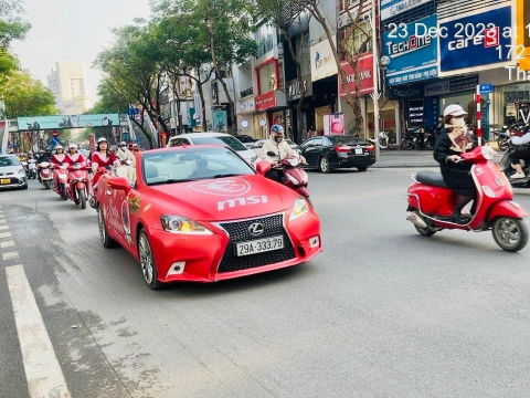 ROADSHOW XE ĐẠP XE MÁY DO DIAMOND TỔ CHỨC