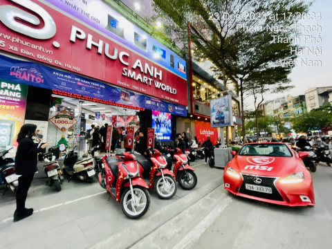 ROADSHOW XE ĐẠP XE MÁY DO DIAMOND TỔ CHỨC