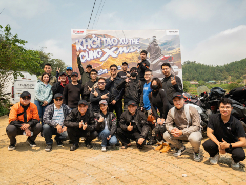 Sự kiện chạy thử xe XMAX Day Ride 2025 - YAMAHA REVZONE
