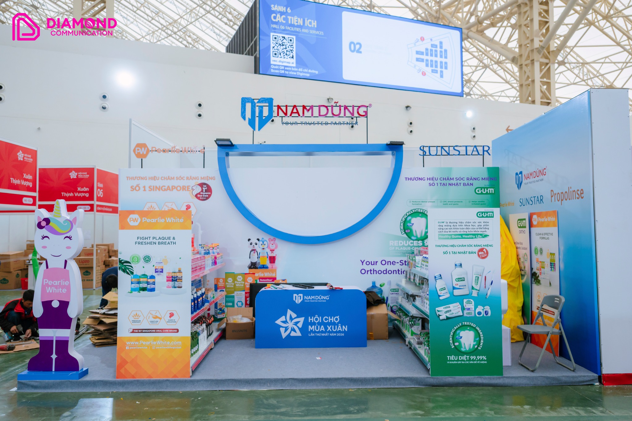 Booth của Nam Dũng tại HCMX 2026