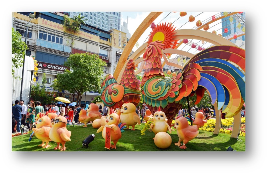 TRANG TRÍ TIỂU CẢNH TẾT